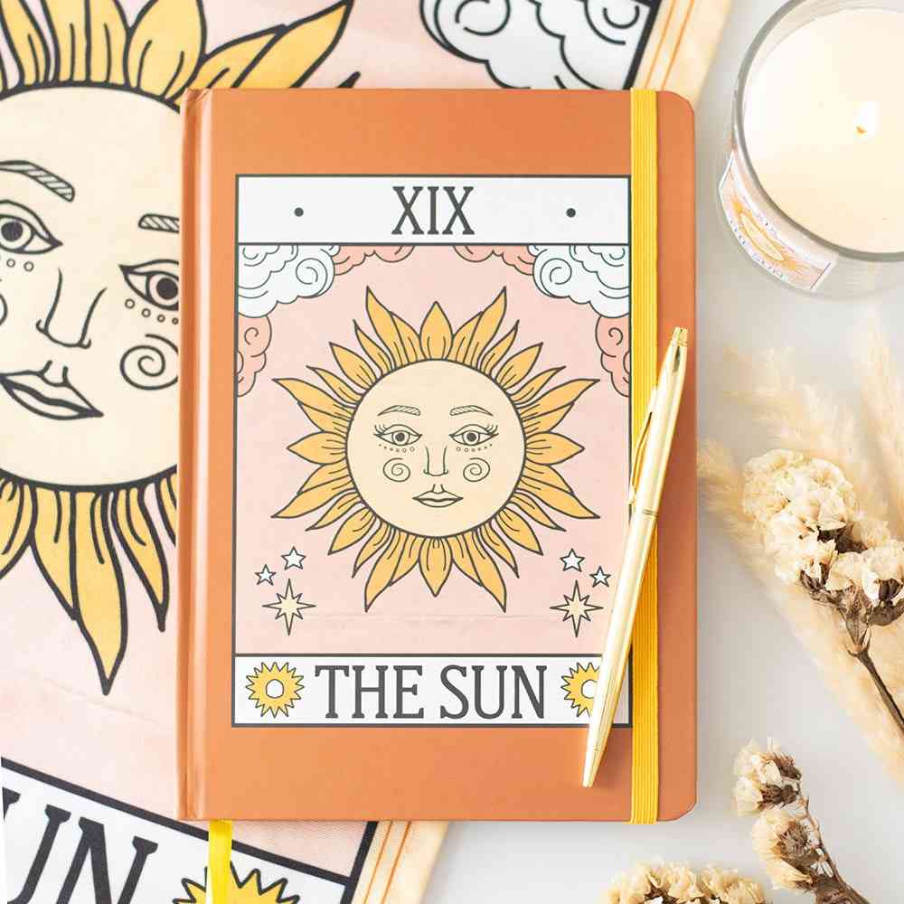 Something Different - The Sun Vintage Tarot A5 Notitieboek - Multicolours